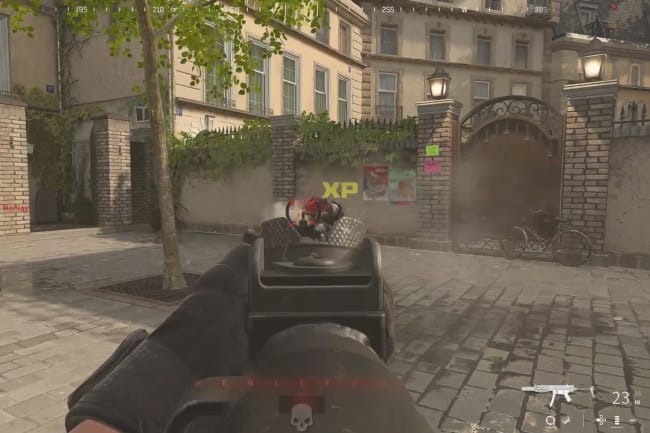 COD MW3のLachmann Shroudのアイアンサイト